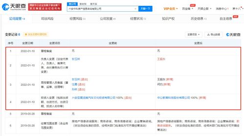 中公教育投資六安兩家房產信息咨詢公司,均持股100
